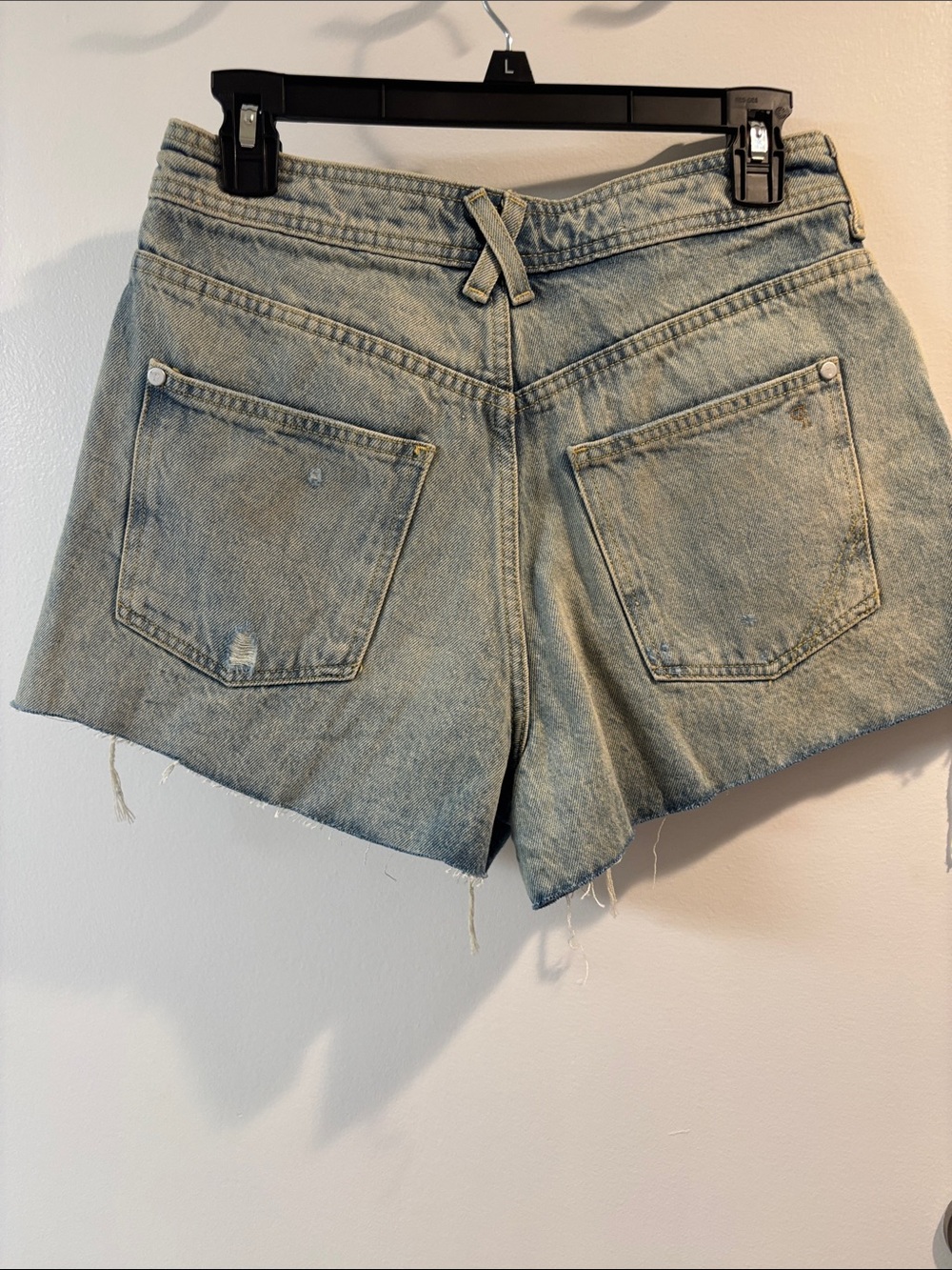 12hr 🔥 flash SALE - Pilcro Anthropologie Women’s Light Blue Jeans Denim Shorts - Picture 6 of 6